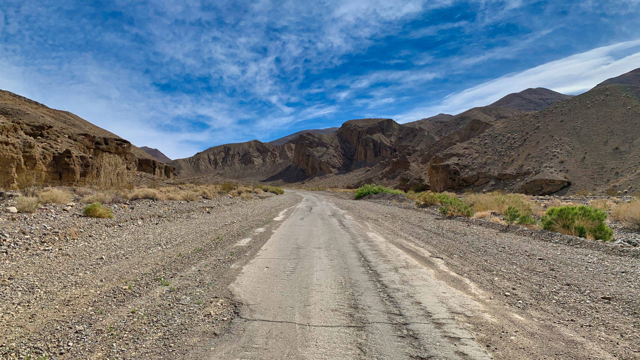 Wildrose Road Death Valley